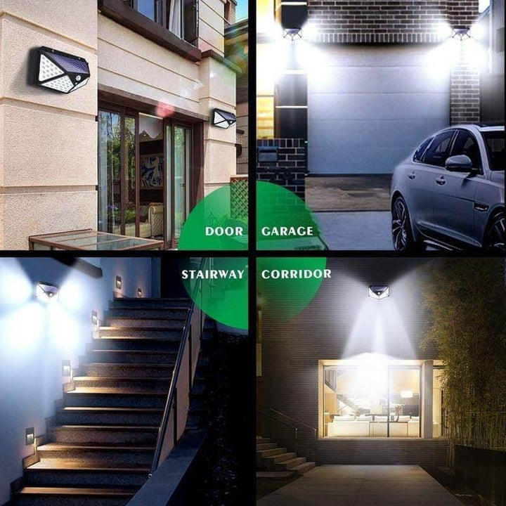 LED Outdoor Solar Light Wall Lamp | Kalsten