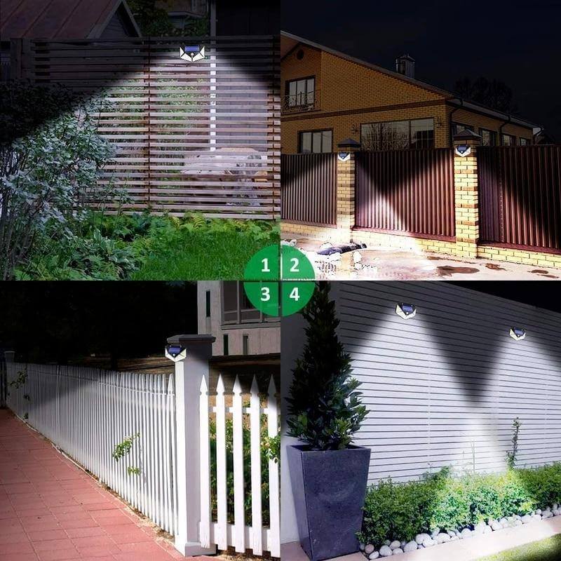LED Outdoor Solar Light Wall Lamp | Kalsten