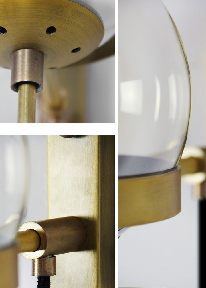 Elegant Retro Wall Glass Ball Lamp | Kalsten
