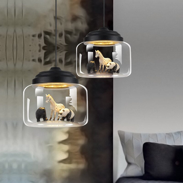 Modern Nordic Minimalist Glass Lampshade Pendant Lamp | Kalsten