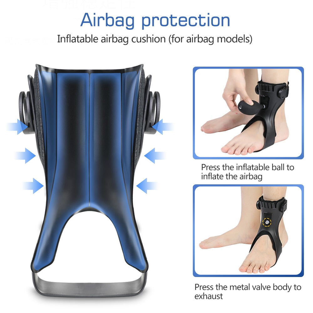 Inflatable Ankle Support Airbag Foot Brace | Kalsten