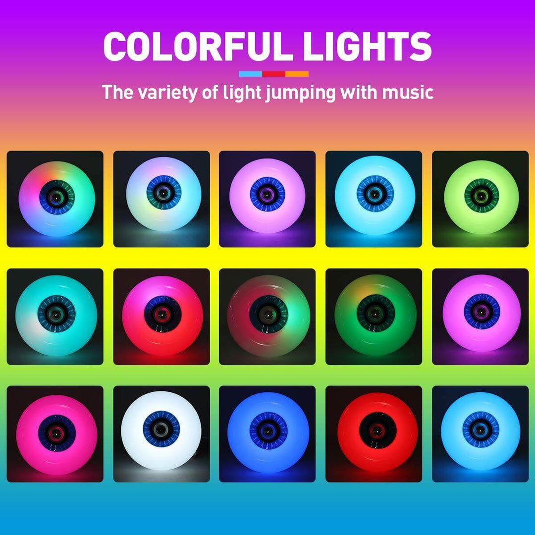 Modern LED Ceiling Bluetooth Music Light Bulb Lamp | Kalsten