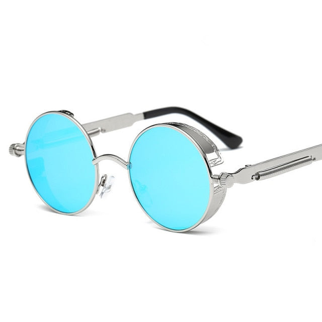 Creative Round Retro Round Metal Sunglasses | Kalsten