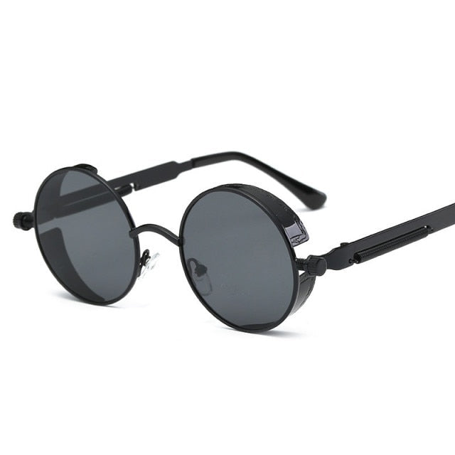 Creative Round Retro Round Metal Sunglasses | Kalsten