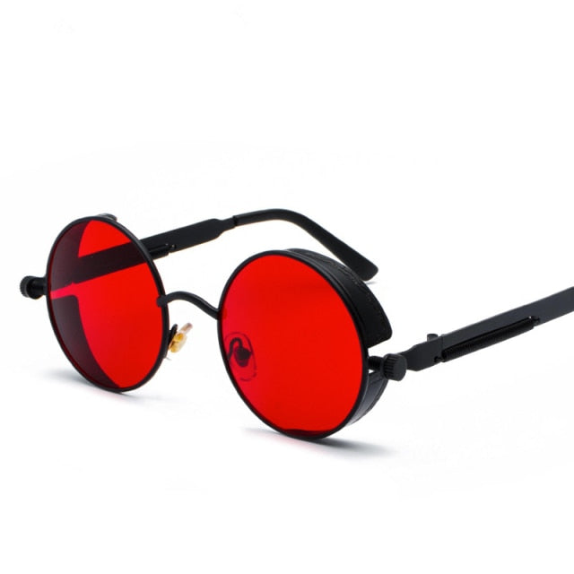 Creative Round Retro Round Metal Sunglasses | Kalsten