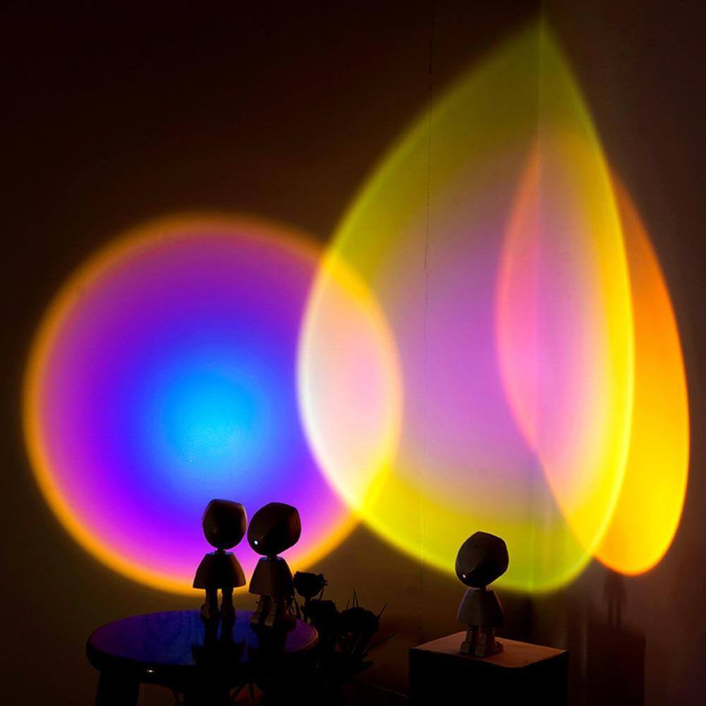 Atmospheric Sunset Robot Lamp LED | Kalsten
