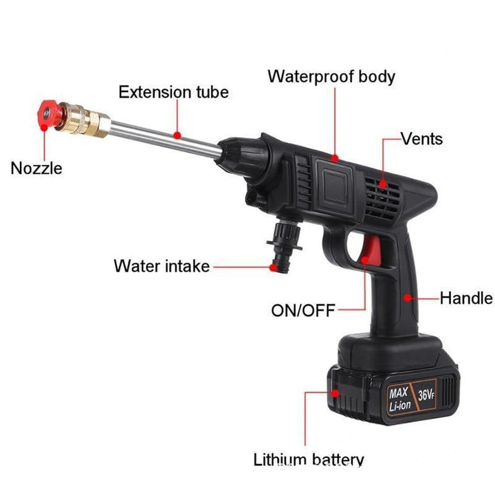 High Pressure Electric Cordless Car Washer Gun | Kalsten