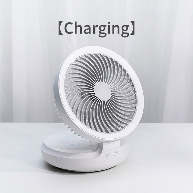 Portable Wireless Foldable Fan Night Lamp | Kalsten