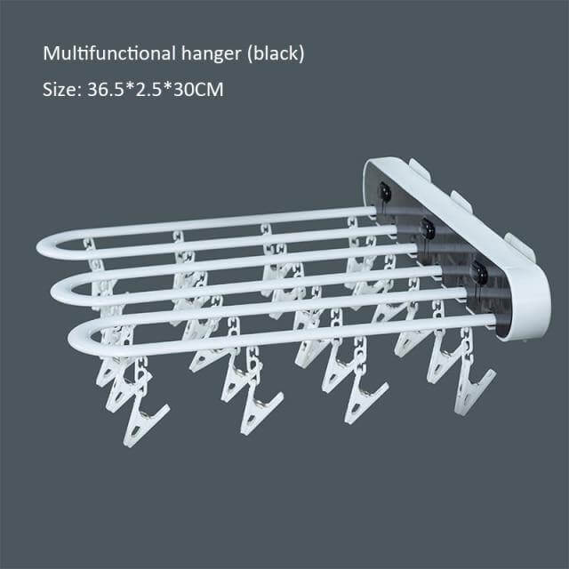 Kalsten | Wall-Mounted Folding Easy Drying Sock Hanger Rack