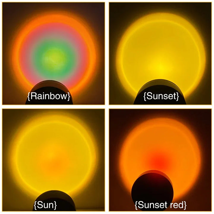 Sunset Lamp with 4 Colors - GlowSphere | Kalsten