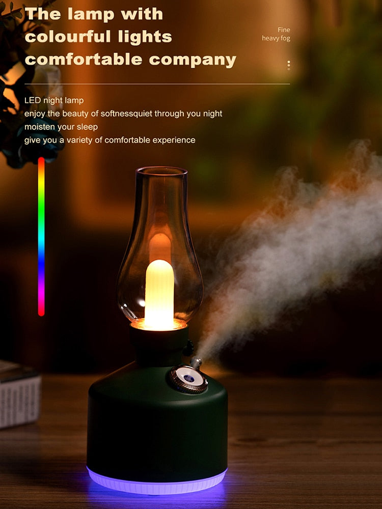 Retro Air Humidifier Wireless Aroma Diffuser Lamp | Kalsten