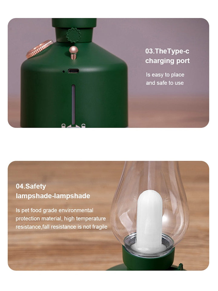Retro Air Humidifier Wireless Aroma Diffuser Lamp | Kalsten