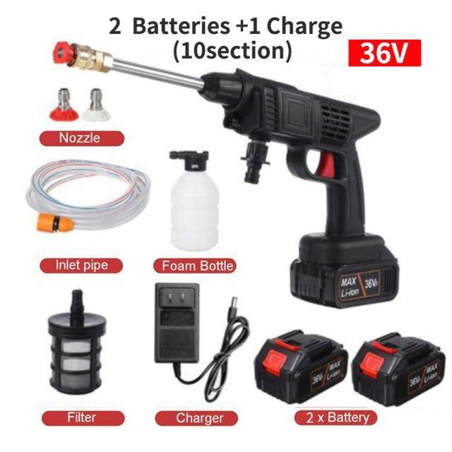 High Pressure Electric Cordless Car Washer Gun | Kalsten