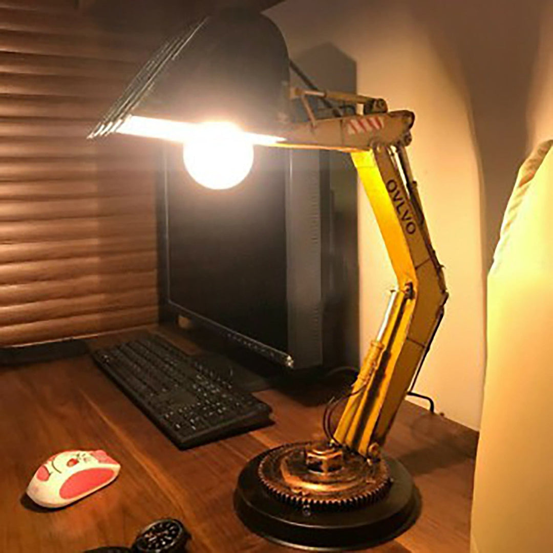 Unique Excavator Table Lamp | Kalsten