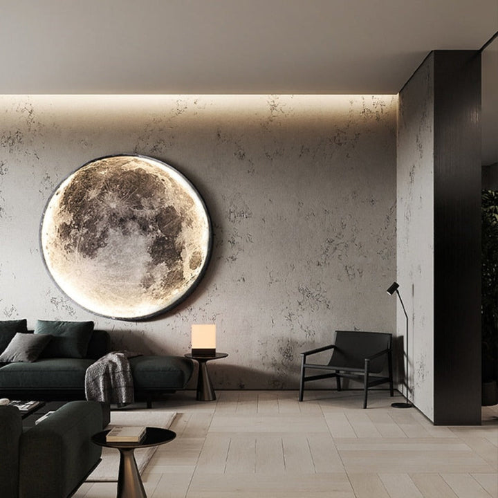 Kalsten | 3D LED Moon or Earth Ceiling or Wall Light