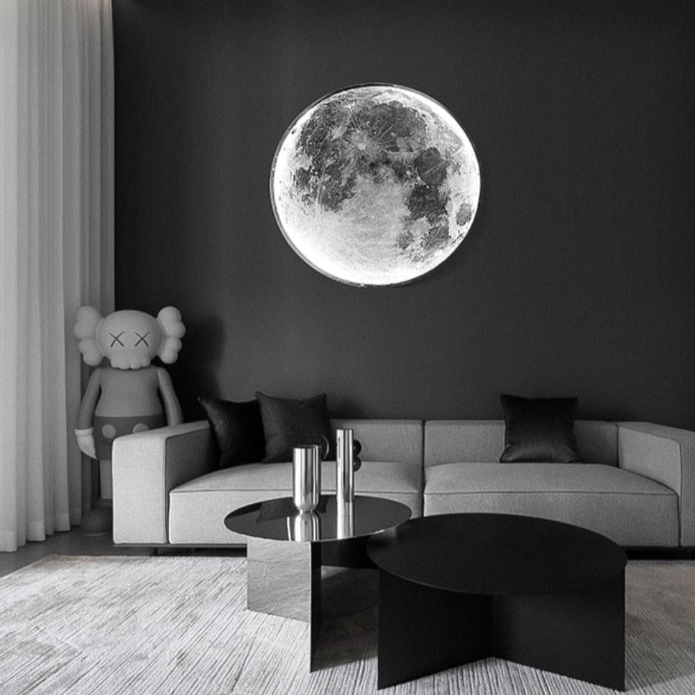 Kalsten | 3D LED Moon or Earth Ceiling or Wall Light