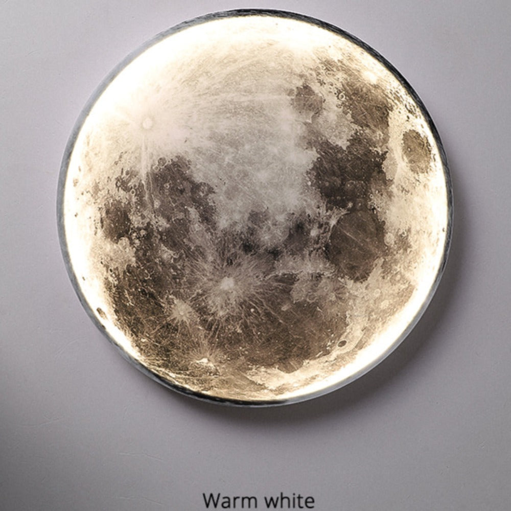 Kalsten | 3D LED Moon or Earth Ceiling or Wall Light