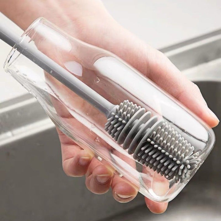 Kalsten | Long Handle Silicone Easy Glass Cleaning Brush