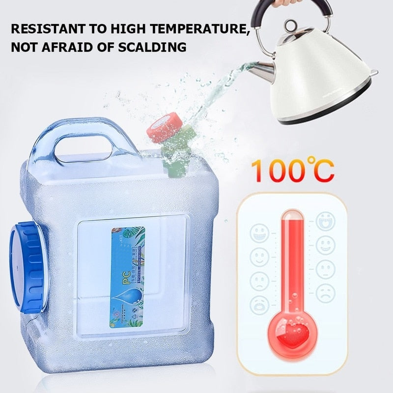 Portable Travel Camping Water Container with Faucet | Kalsten