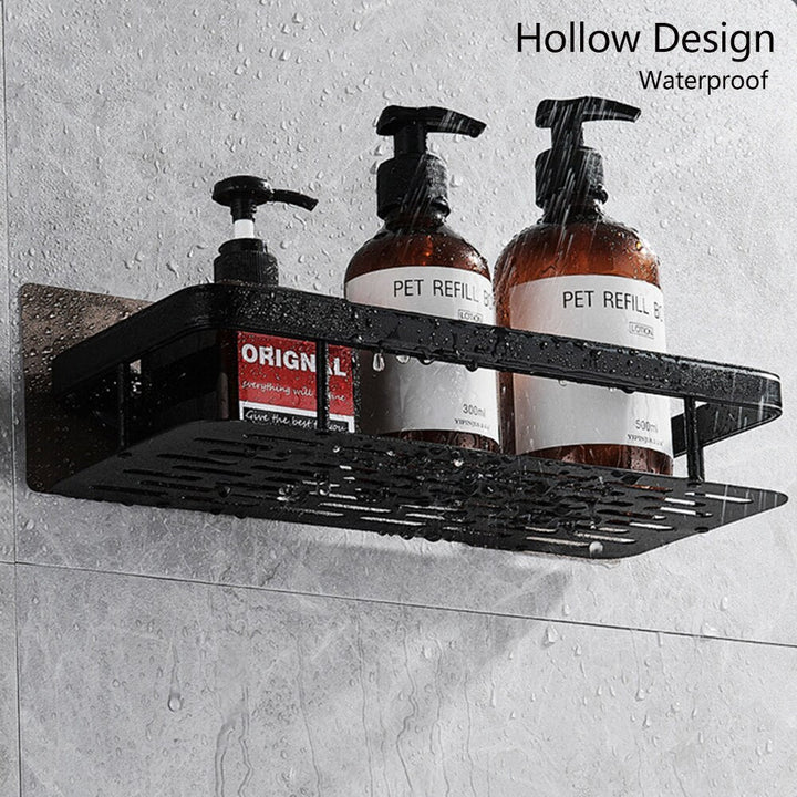 Kalsten | Metal Suction Cup Bathroom Shelves