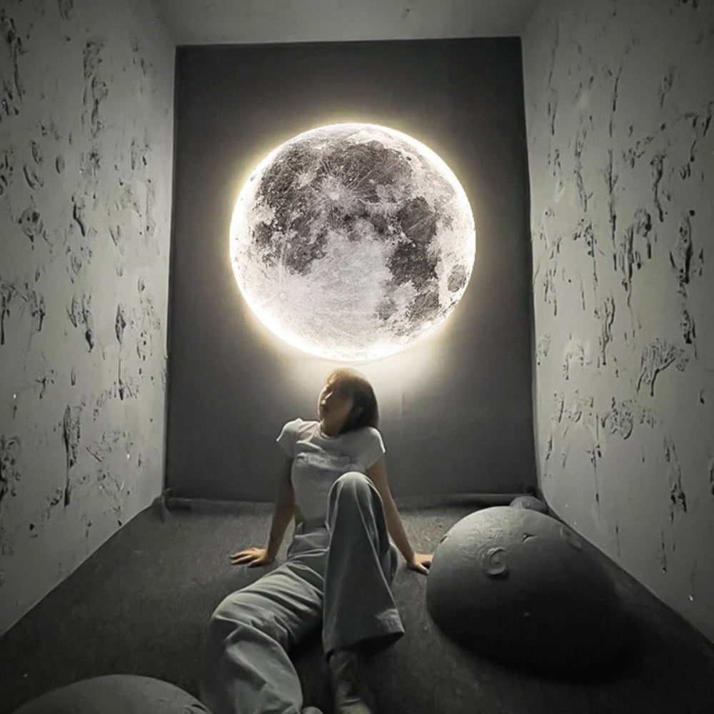 Kalsten | 3D LED Moon or Earth Ceiling or Wall Light