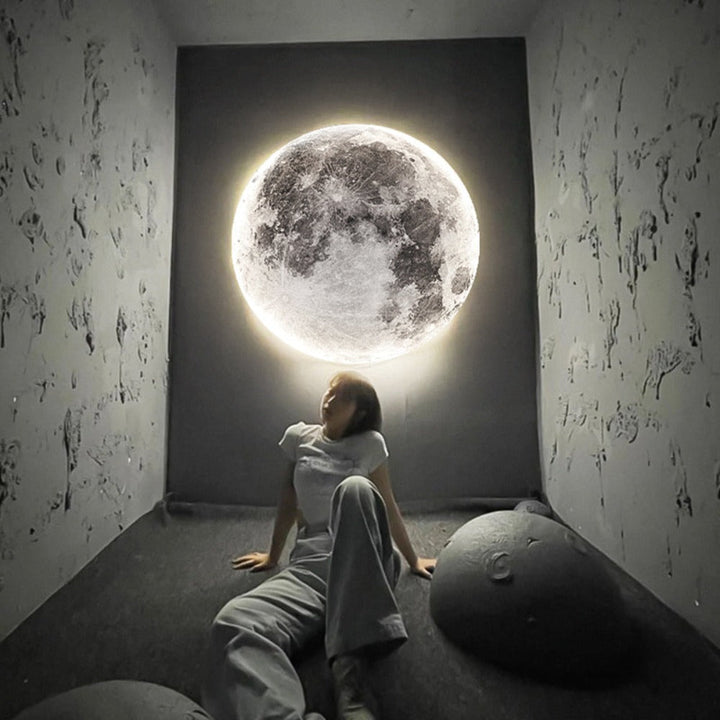 Kalsten | 3D LED Moon or Earth Ceiling or Wall Light