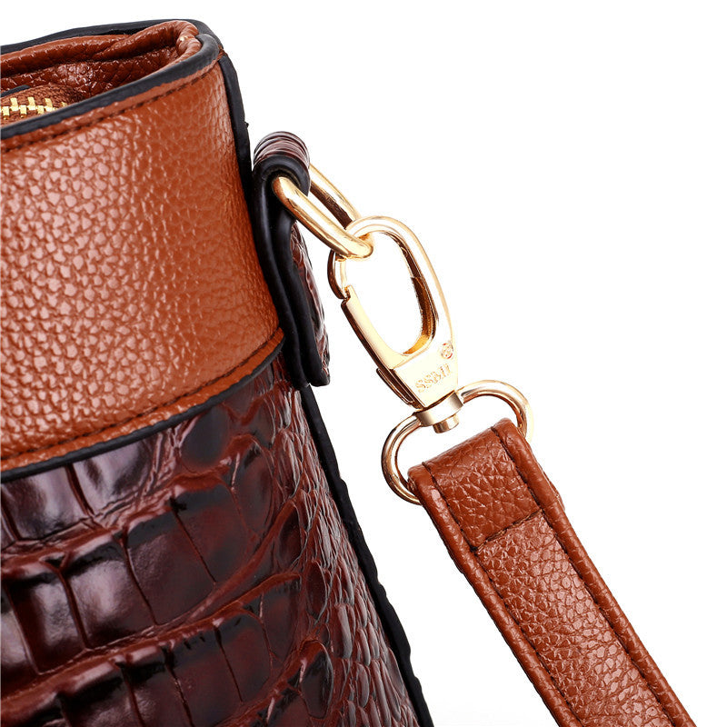 Kalsten | Vintage Crocodile-Embossed Bag with Handcrafted Details