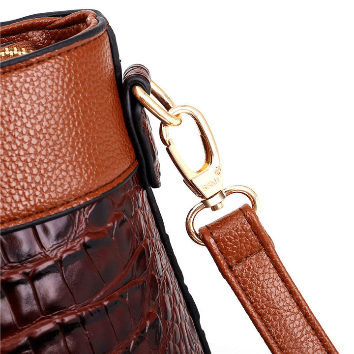 Kalsten | Vintage Crocodile-Embossed Bag with Handcrafted Details