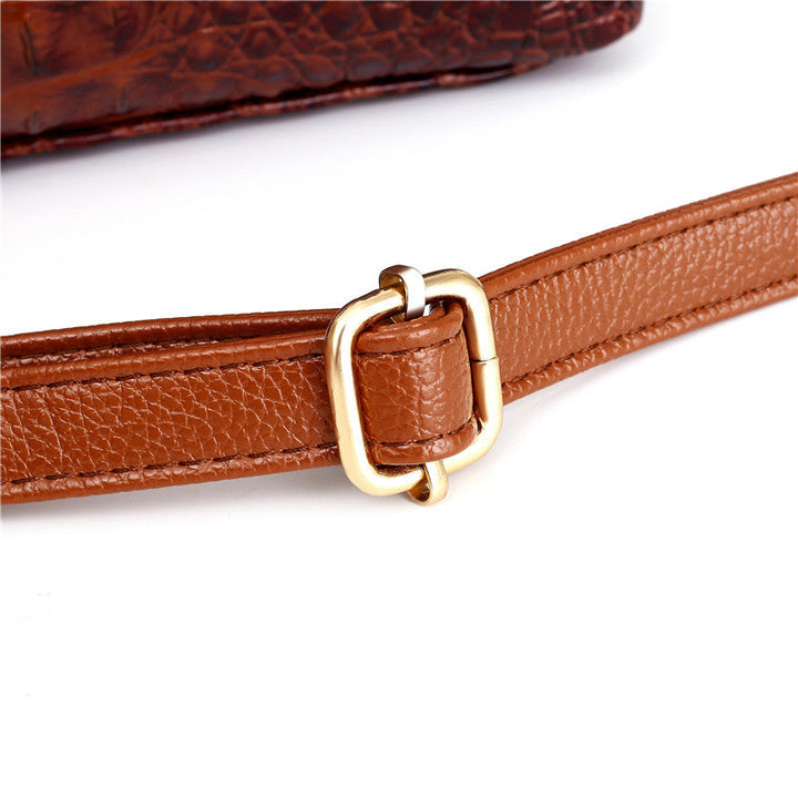 Kalsten | Vintage Crocodile-Embossed Bag with Handcrafted Details
