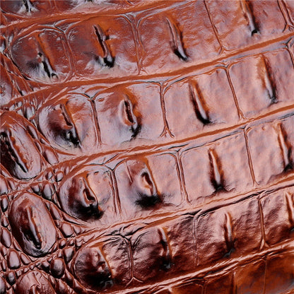 Skanto | Leather Crocodile Bag – with handmade details