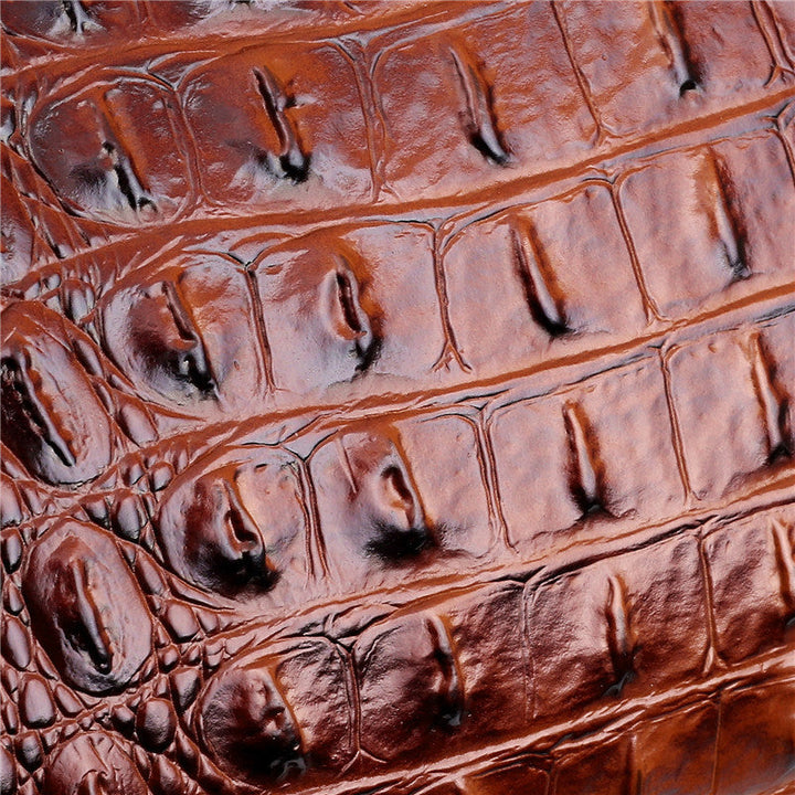 Kalsten | Vintage Crocodile-Embossed Bag with Handcrafted Details