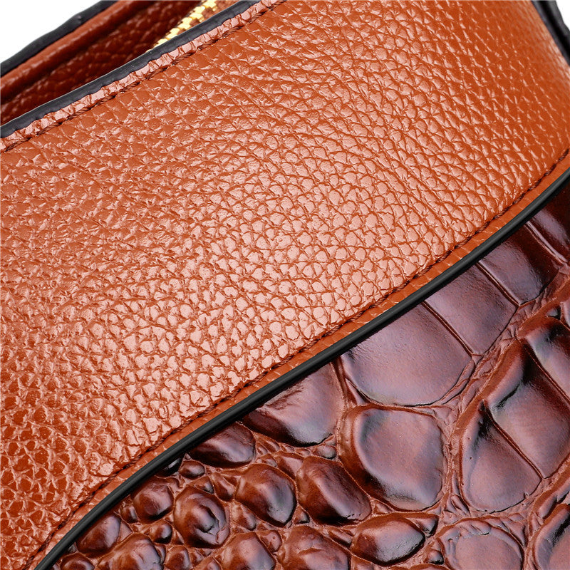 Kalsten | Vintage Crocodile-Embossed Bag with Handcrafted Details