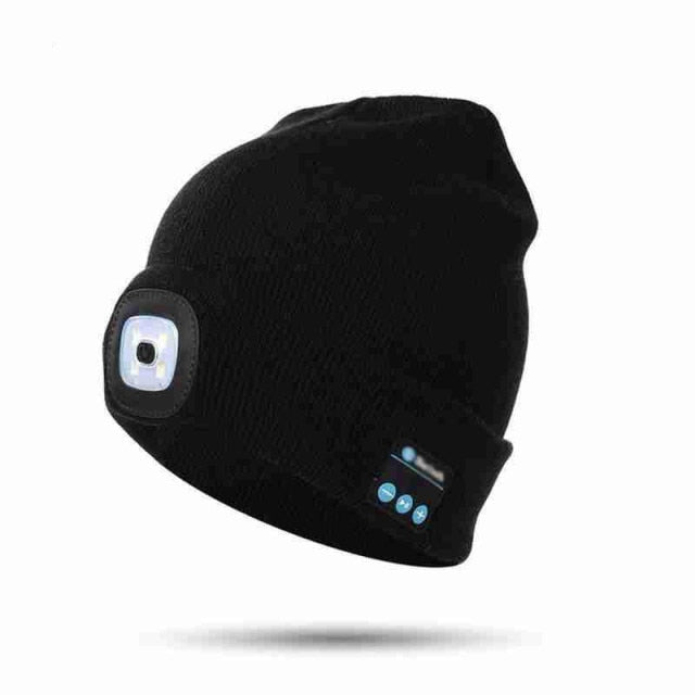 Unisex Bluetooth Speaker Headlamp Beanie Hat | Kalsten