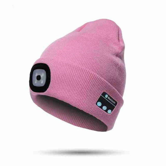 Unisex Bluetooth Speaker Headlamp Beanie Hat | Kalsten