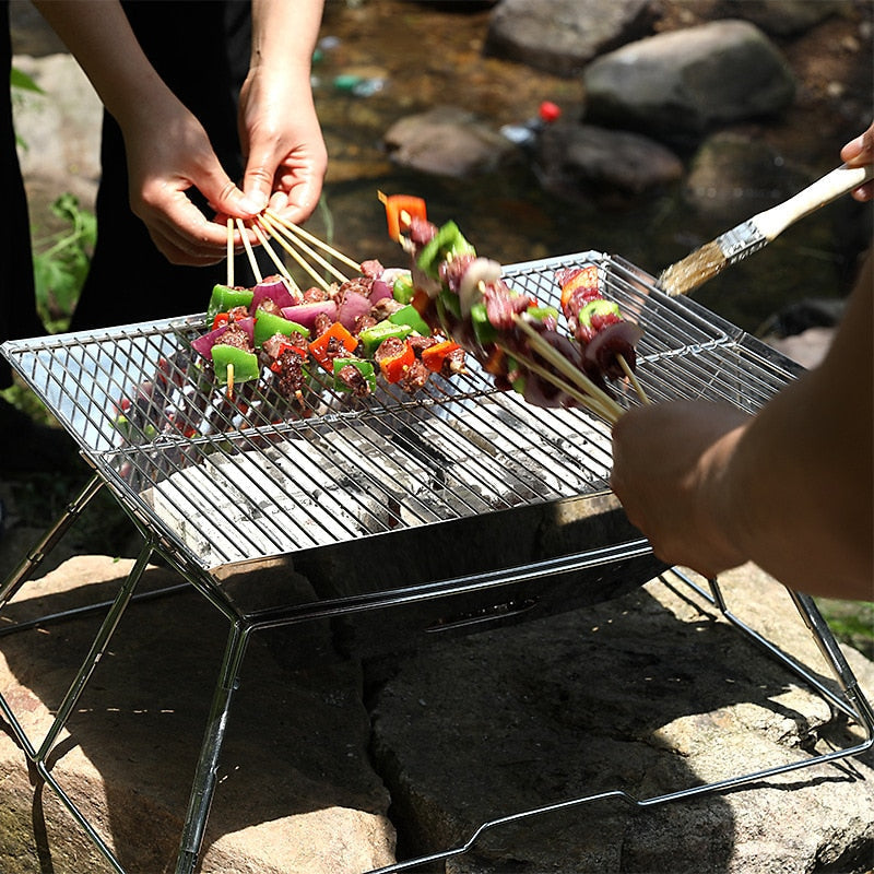 Foldable Portable Mini Travel Camping Grill | Kalsten