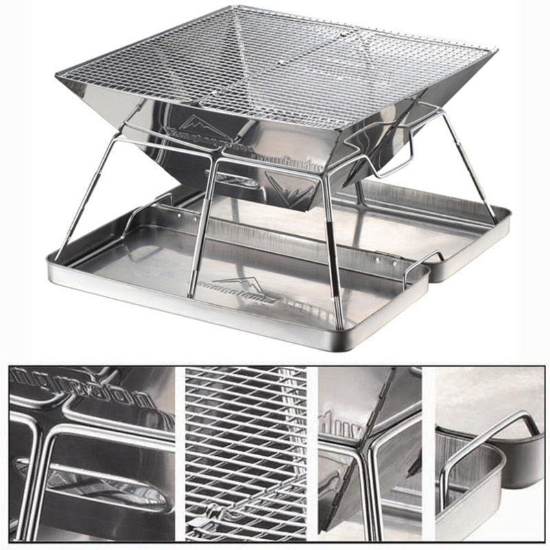 Foldable Portable Mini Travel Camping Grill | Kalsten
