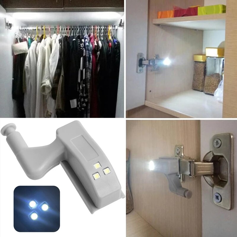 10pcs LED Sensor Hinge Wardrobe Lamp | Kalsten