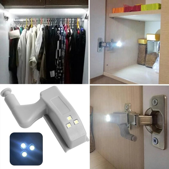 10pcs LED Sensor Hinge Wardrobe Lamp | Kalsten