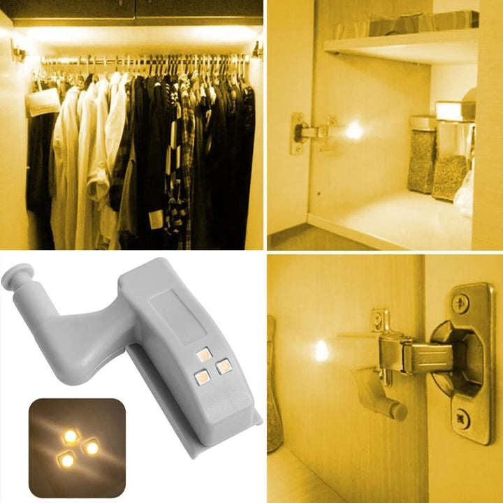10pcs LED Sensor Hinge Wardrobe Lamp | Kalsten