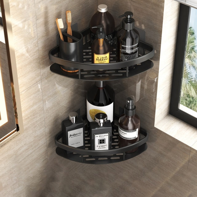 Metal Suction Cup Bath Stand