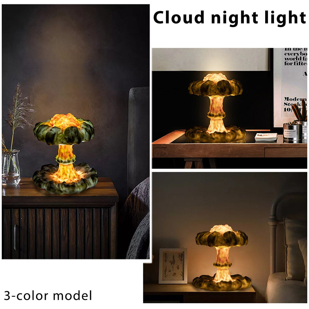 Creative 3D Mushroom Cloud Night Lamp | Kalsten