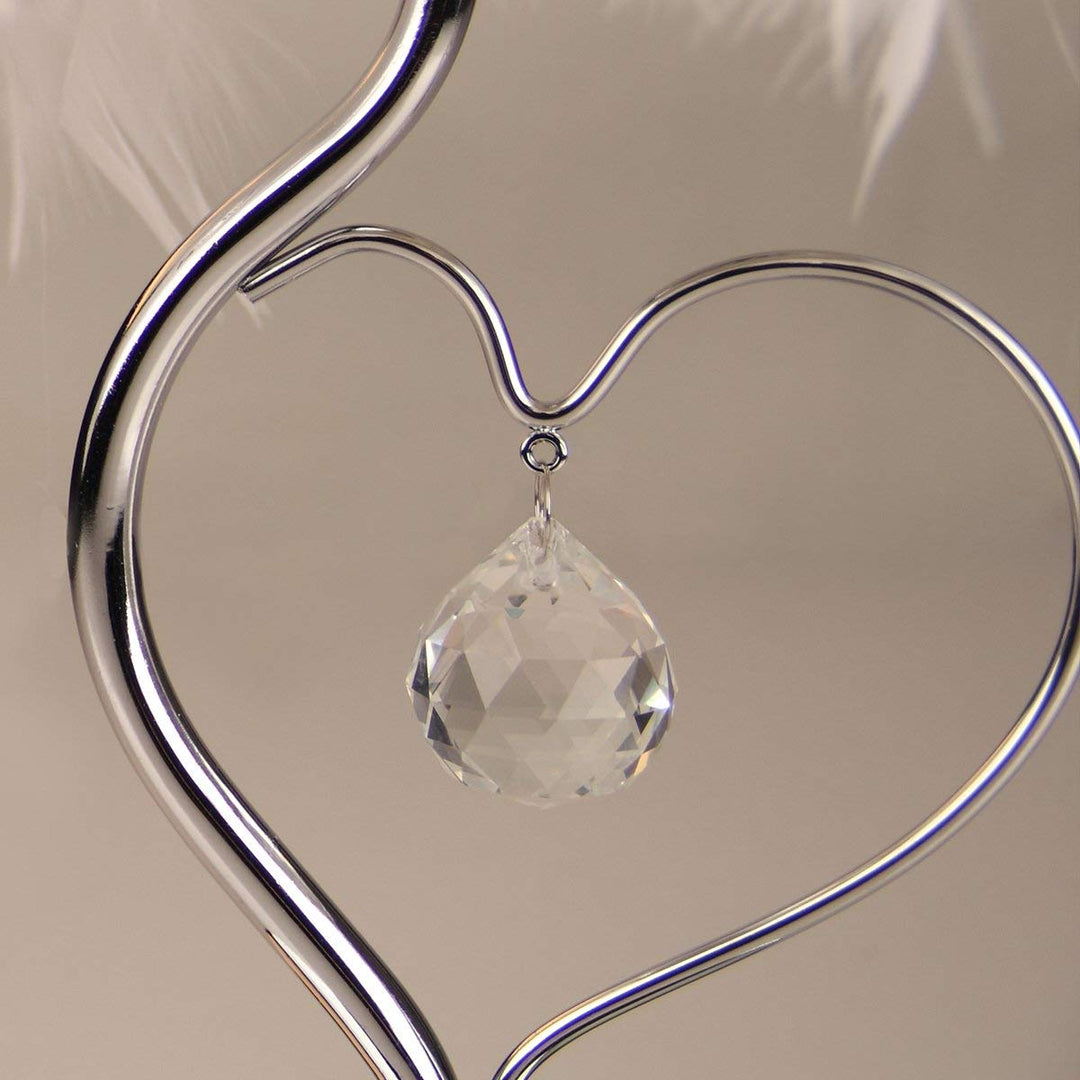 Creative Feather Crystal Table Lamp | Kalsten