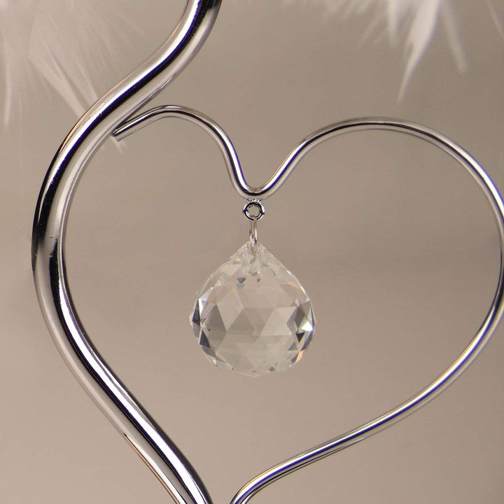 Creative Feather Crystal Table Lamp | Kalsten