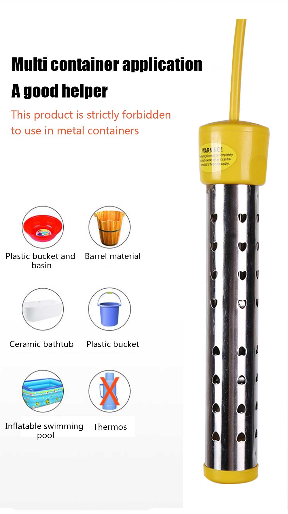 Multifunctional Portable Automatic Water Heater | Kalsten