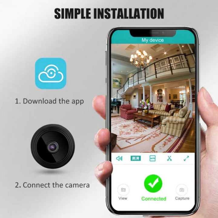 Finger Tip Camera - 1080P HD Spy Camera - Night Vision and Motion Detection | Kalsten