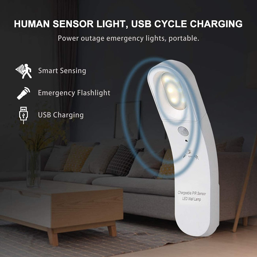 Motion Sensor Rotatable LED Wall Lamp | Kalsten