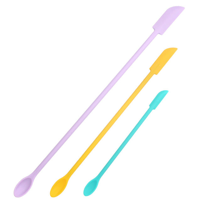 Kalsten | Flexible Long Handle Bottle Scraper Spoon Set