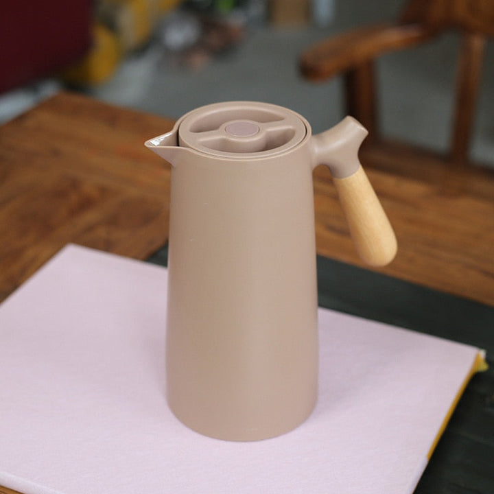 Elegant Minimal Matte Teapot Thermos | Kalsten