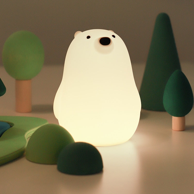 Cute Cartoon Squeezable Atmosphere Night Light | Kalsten