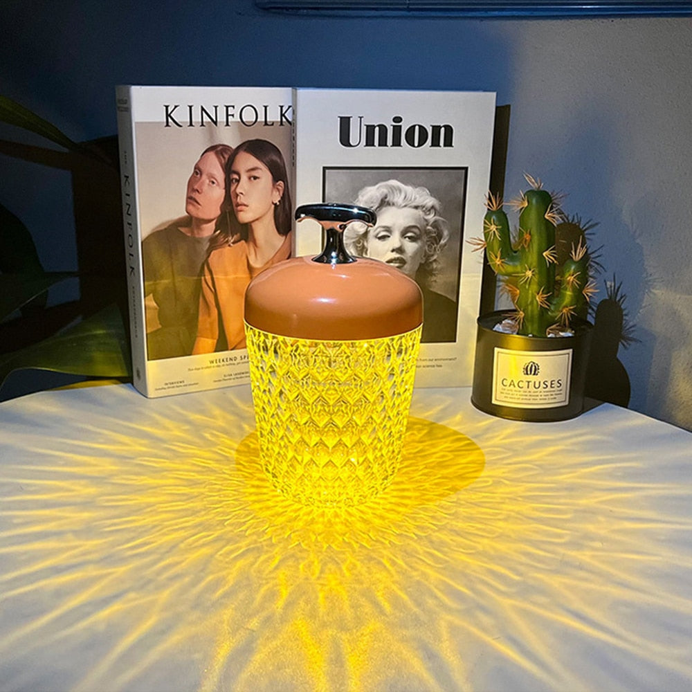 Nordic Elegant Atmosphere Crystal Table Lamp | Kalsten